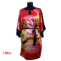 Red Chinese dragon gowns