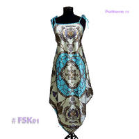 Floral print skirt #FSK01-9