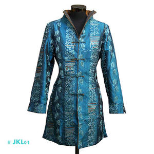 Teal Lady's Oriental Jackets