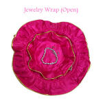 Open view of jewelry wrap