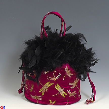 Butterfly and Dragonfly Brocade Handbags