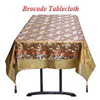 brocade tablecloths