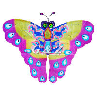 Pink Chinese Butterfly Kite