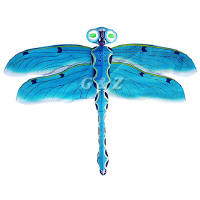 blue medium dragonfly kite