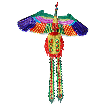 Chinese phoenix kite