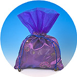dark purple pouch
