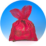 red jewelry pouches